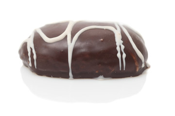 biscuits with fruit forward to chocolate glaze