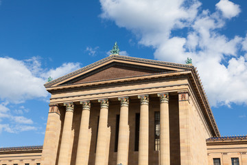 Philadelphia art museum entrance - Pennsylvania - USA
