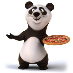 Naklejka premium Panda