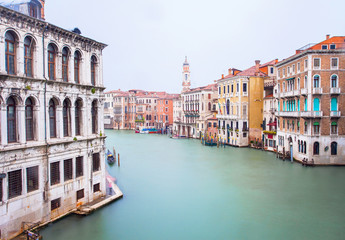 Rainy day in Venice, Italy