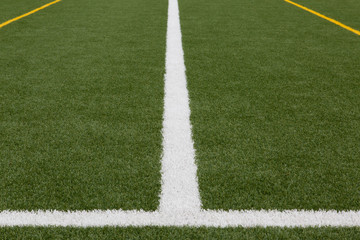 Artificial turf field for soccer - Fußball