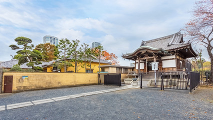 Benten Hall Temple in Ueno Park