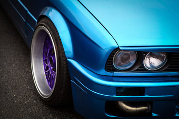 Fototapeta premium Car headlight