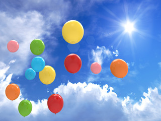 Fototapeta premium balloons