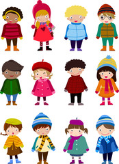 Winter kids