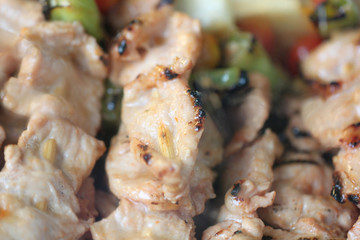 Chicken BBQ for the food background.