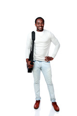 Portrait of a handsome african man