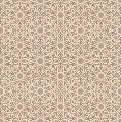 Beige background.Vintage card  on seamless wallpaper.