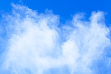 Obraz premium blue sky with cloud