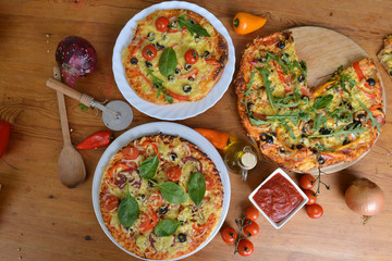 fresh  pizza