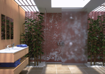 Modernes Badezimmer - Modern Bathroom - 65755199