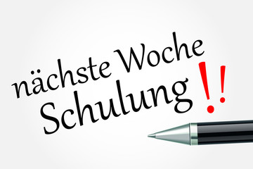 Eintrag Schulung 0306