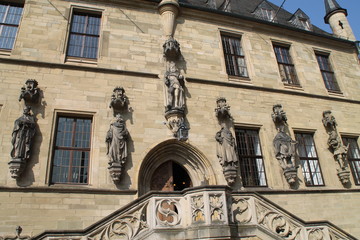 Obraz premium Fassade des Osnabrücker Rathauses