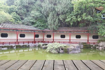 chinese vintage  garden