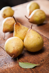 yellow pears