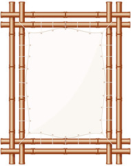 Framed Bamboo Banner