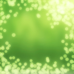Obraz premium Green Defocused Background