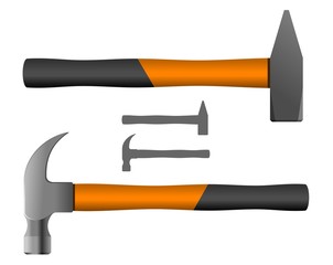 Hand Tools - Two Different Types Hammers