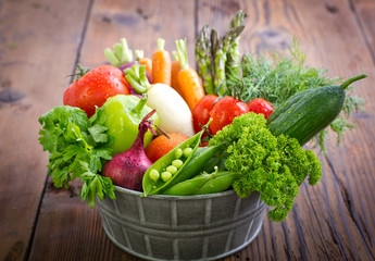 Fresh vegetables