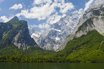 View from Konigsee.Germany.