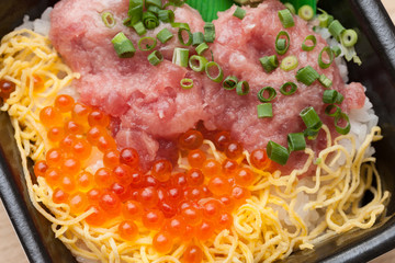 イクラ・ネギトロ丼