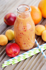 orange fruity smoothie