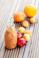 orange fruity smoothie
