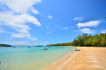 Summer Beach on the Island