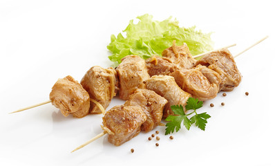 marinated pork kebab