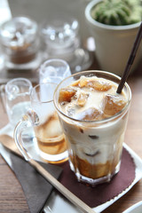 ice latte coffe