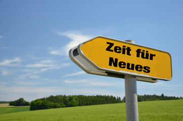 Zeit für Neues