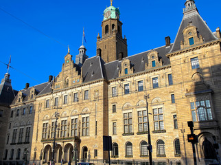 Town hall in Rotterdam, Netherlands