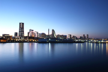 Naklejka premium Yokohama city