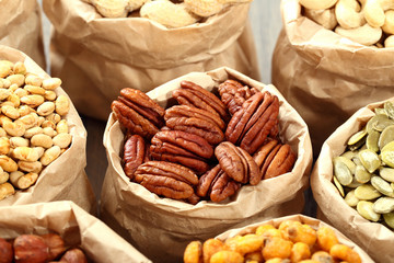 noci pecan e semi misti