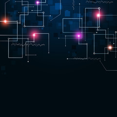 Fototapeta premium Technology Background