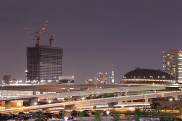 Fototapeta premium Odaiba, Tokyo cityscape