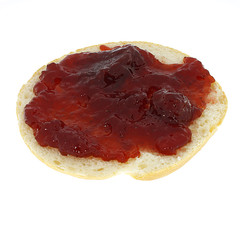 Brötchen mit marmelade