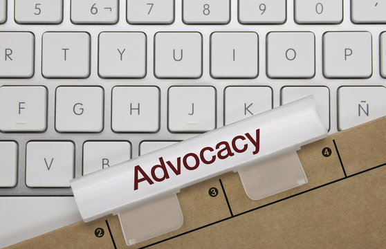 Advocacy. Keyboard
