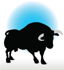 Bull Silhouette