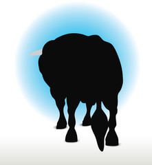 Bull Silhouette
