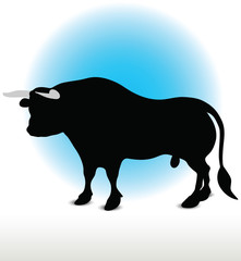 Bull Silhouette