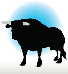 Bull Silhouette