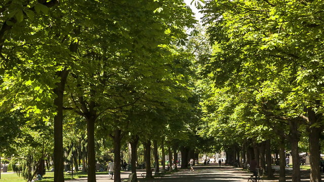 Parc des Bastions in Geneva, Switzerland