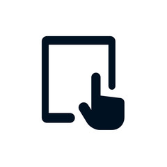 Obraz premium Monochrome icon