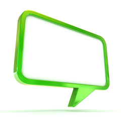 Naklejka premium Speech Bubble