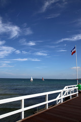 Blick auf die Hohwachter Bucht Ostsee