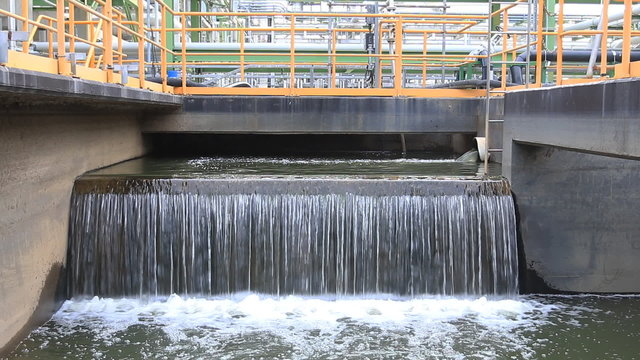 Waste water tradment in factory
