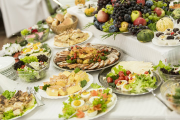 Food on the table