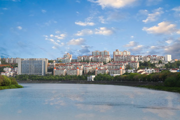 city near the river