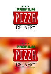 Pizza delivery labels